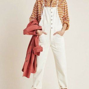 NWOT Anthropologie Pilcro Painters Denim Overalls